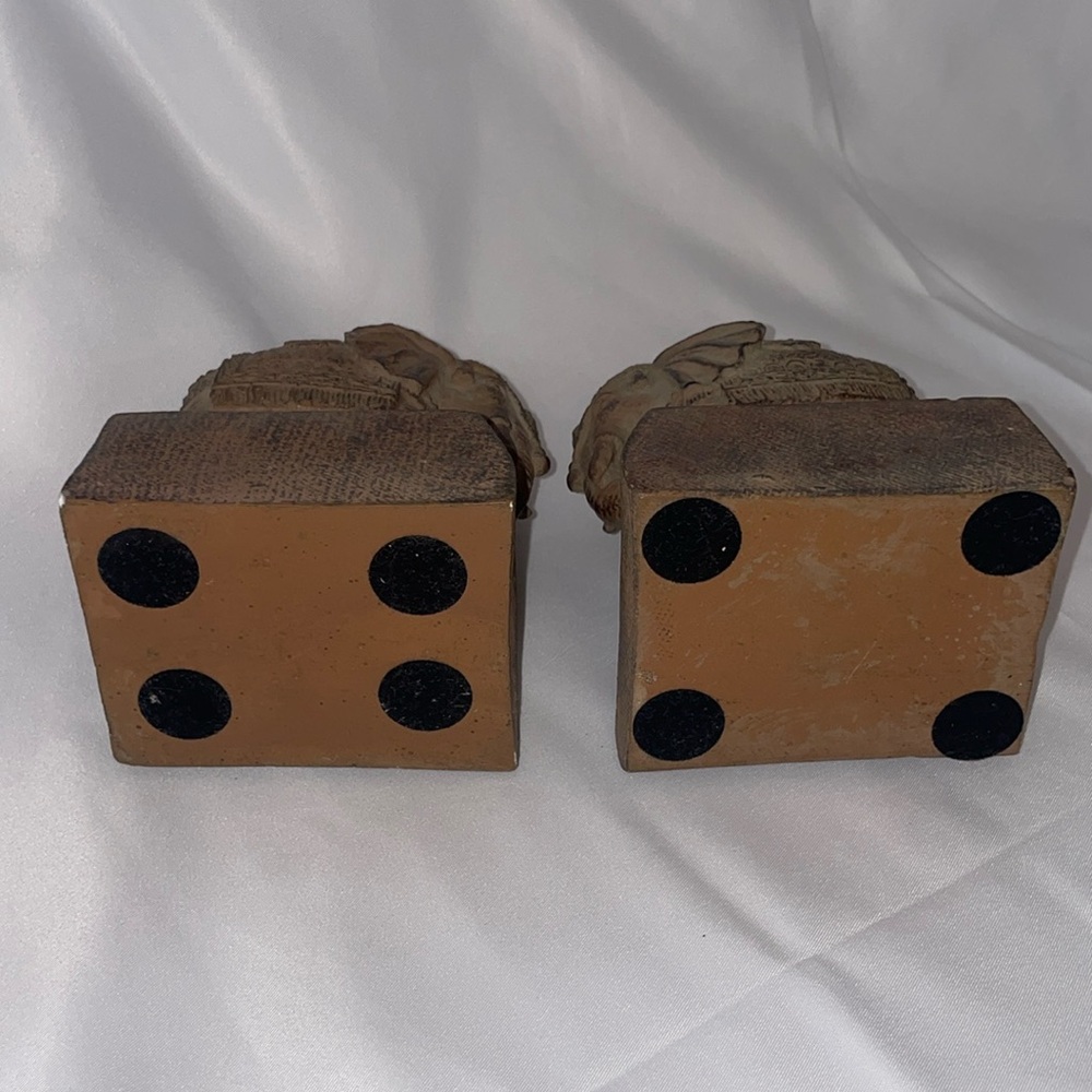 Pier 1 Elephant Resin Bookend Paperweight- SET OF 2 - Picture 5 of 6